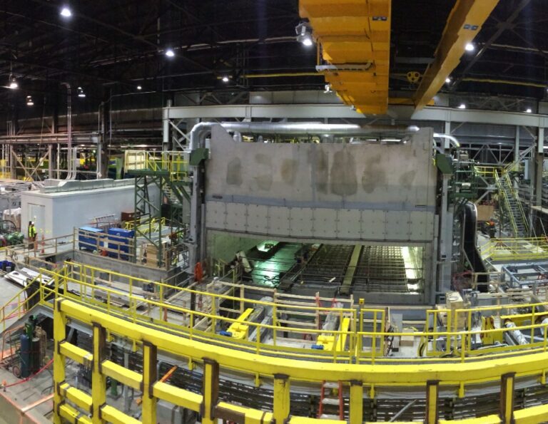 Alcoa Warrick Operations, Pusher Furnace Sterling industrial